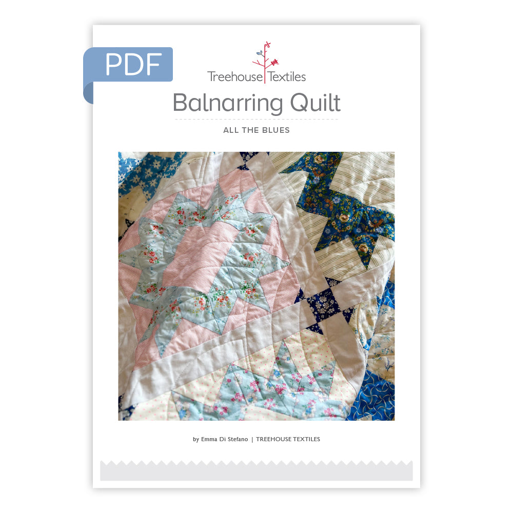 Balnarring Quilt Pdf Pattern Treehouse Textiles