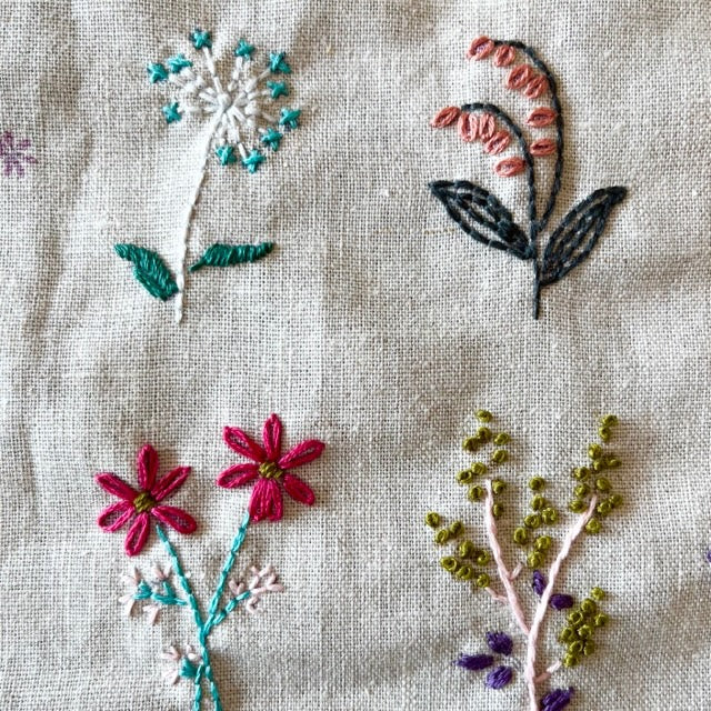 View of Embroidery Workshop – Treehouse Textiles