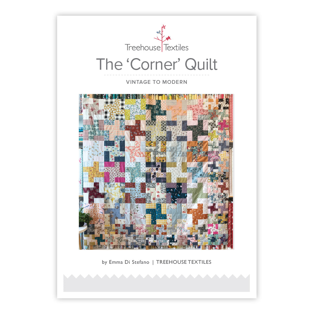 Treehouse Textiles The Corner Quilt Pattern | Treehouse Textiles
