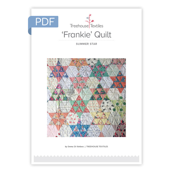 Freesia Downloadable PDF Quilt Pattern | It's Sew Emma